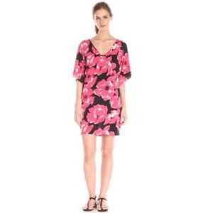 Trina Turk Presley Poppy Print Jersey Shift Dress